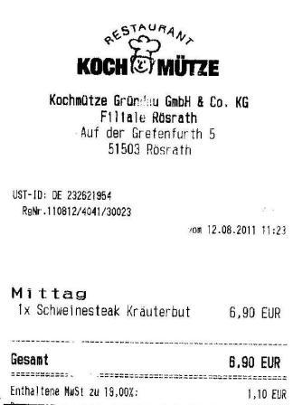 rfts Hffner Kochmtze Restaurant